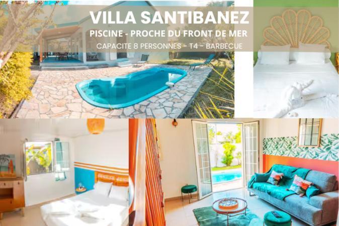 VILLA SANTIBANEZ - Villa avec piscine à St André Le Patelin Esterno foto